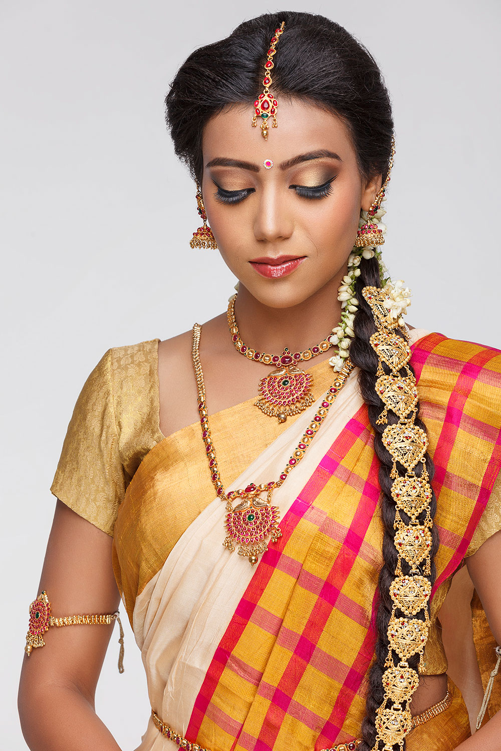 South Indian Bridal Makeup Look